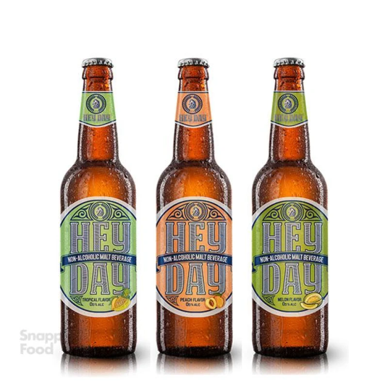 Glass Hey Day Malt Beverage