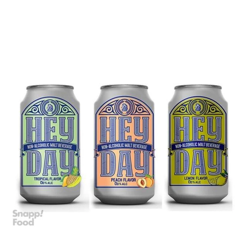 Canned Hey Day Malt Beverage